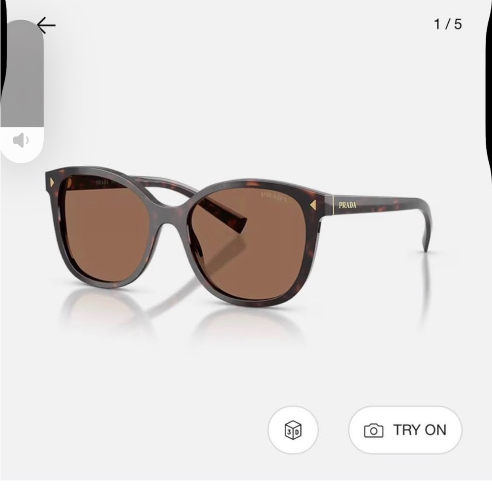 Prada Tortoise Shell Sunglasses